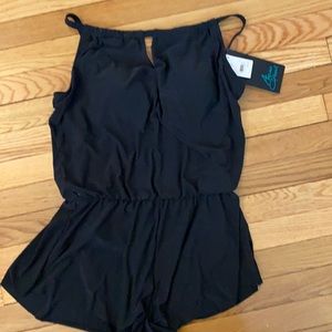 Black Romper Bathing Suit